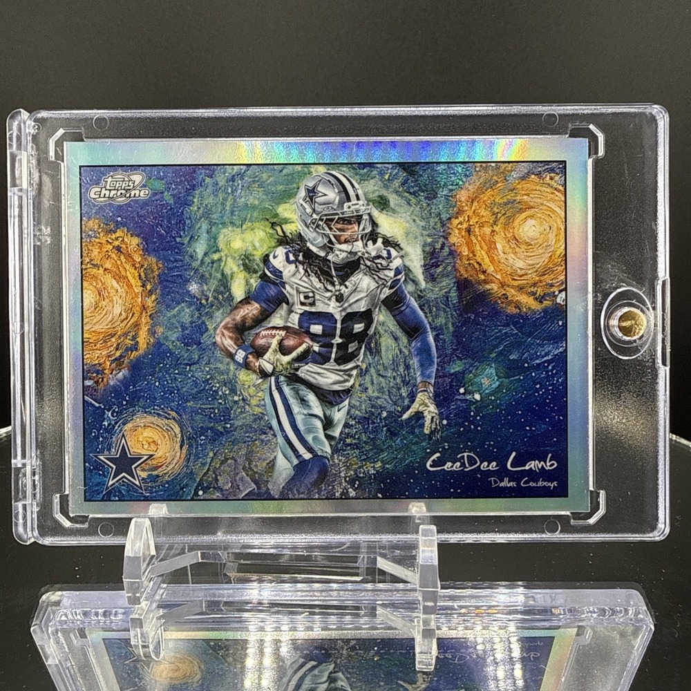 2025 Topps Chrome NFL Cosmic Stars In The Night SP CeeDee Lamb Dallas Cowboys